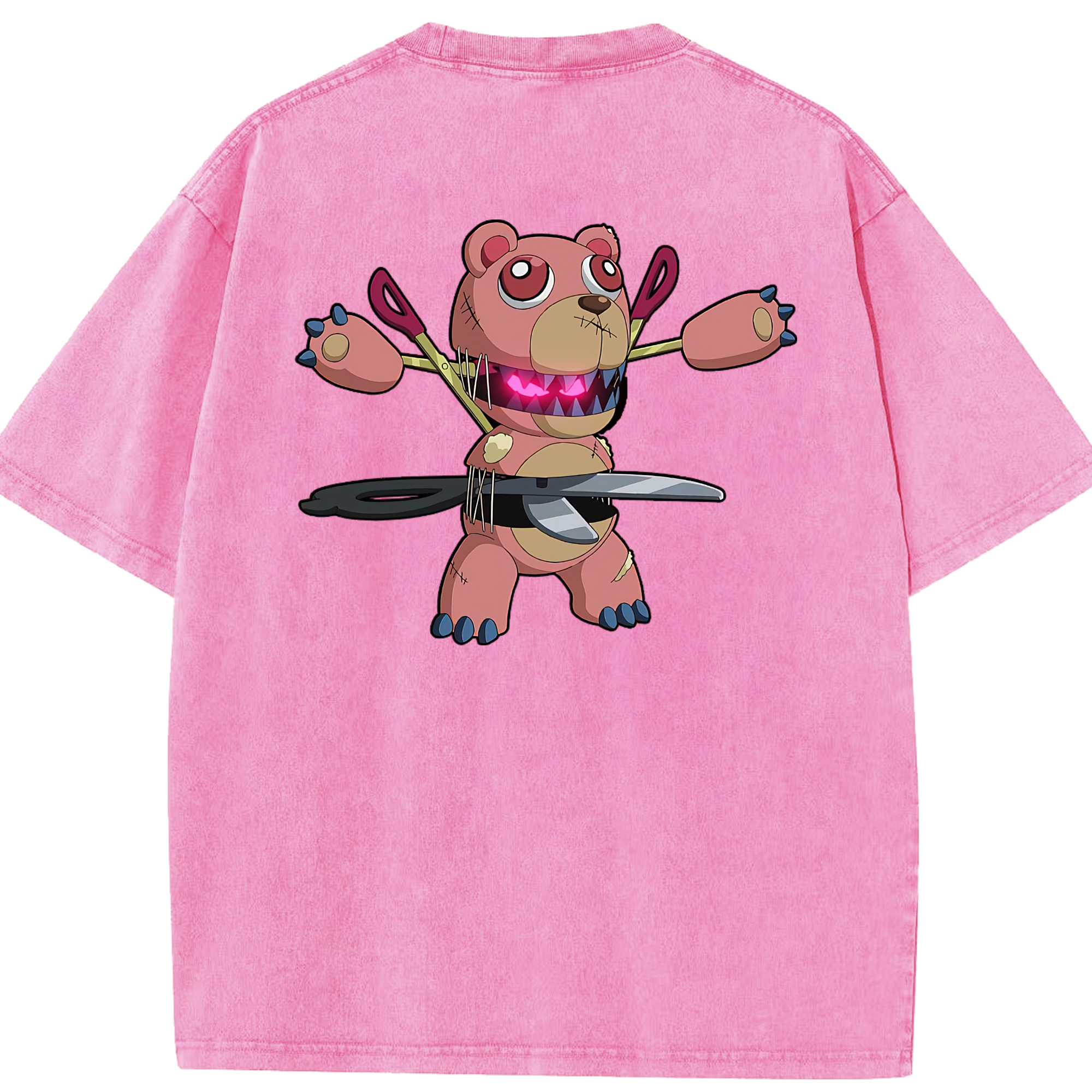 （画像用） 遊☆戯☆王 Yu-Gi-Oh! 綿100% ヴィンテージ風 半袖Tシャツ（背面プリント）